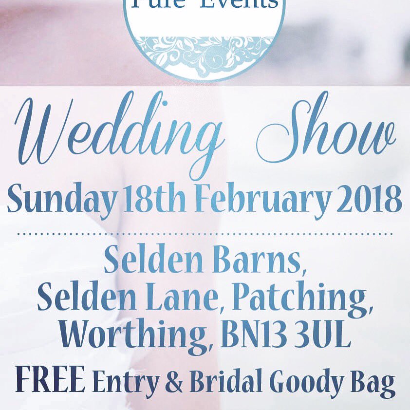 Only one week to go to this wedding show #wedding #brides2b #seldenbarns #worthing