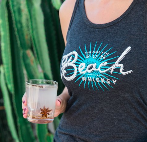 Cocktails are a work of art. Handle with care. #BeachWhiskey #BeachIt