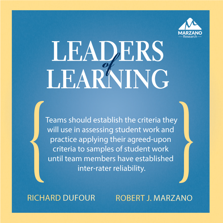 MarzanoResource's tweet photo. Student learning improves when teachers are clear on the criteria they will use in judging the quality of student work and can apply the criteria consistently. Read more student achievement tips: https://t.co/J02BMt0556 #edchat https://t.co/mrkF5zrmsL