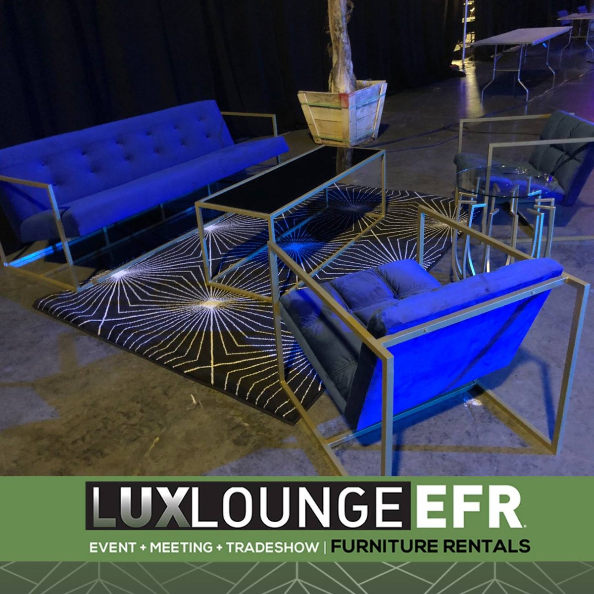 Bring the Lux to your next event! #eventfurniture #eventfurniturerental  #eventplanner #eventdesign