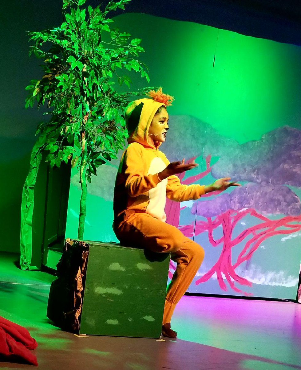 HSICtigers's tweet photo. A shout out to our 5th grade student Joslyn Nasiatka on her amazing performance at North Texas Performing Arts @OfficialNTPA Lion King jr Production. #CharacterMatters #HSICpride https://t.co/sabDOhHZaX