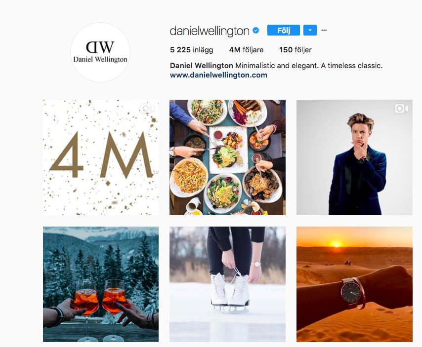 AddFriendsAB's tweet image. Daniel Wellington just hit 4,000,000 followers on Instagram!
#DanielWellington @itisDW ow.ly/HYg430ikH6W