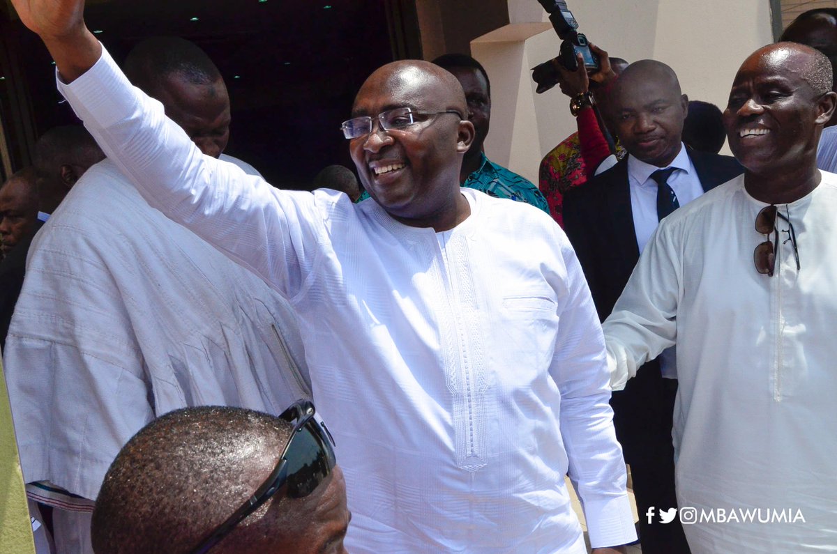 MBawumia's tweet photo. I joined Pastor @MensaOtabil and the congregation of International Central Gospel Church ( @icgcchrist ), Christ Temple, on Sunday, 11th February, 2018, to thank the Almighty God for a successful medical leave.

My family and I are indeed grateful! https://t.co/5xgHm5B6Hc