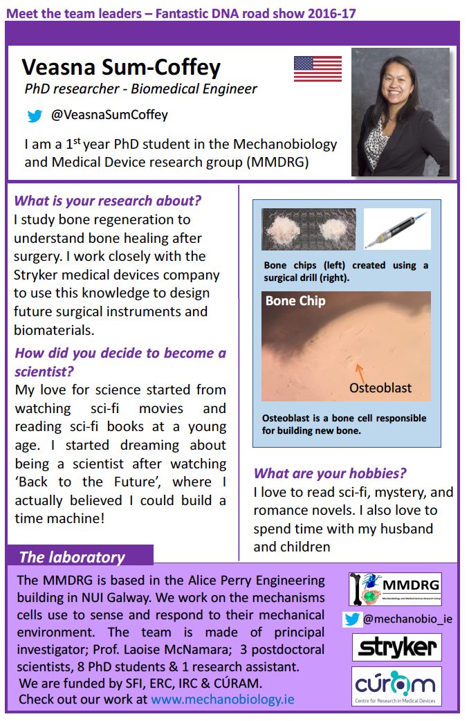 Cellexplorers's tweet image. Meet Veasna, @VeasnaSumCoffey,  one of our founders, and @nuigalway team leaders last year (and this year!). She is also a #mechanobiologist and #sciencerolemodel ! #InternationalDayofWomenandGirlsinScience #WomenInScience #nuigalway