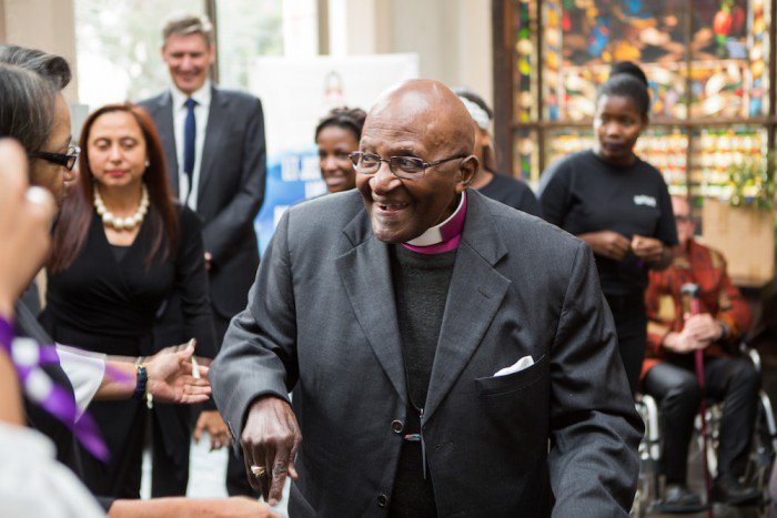 ArchforArchZA's tweet photo. The #ArchForArch project was born on the stage at the @designindaba conference. The #ArchForArch monument now stands in honour of one of SA’s beloved freedom fighters, Archbishop Desmond Tutu and our Constitution. https://t.co/hW2c5JtM3s