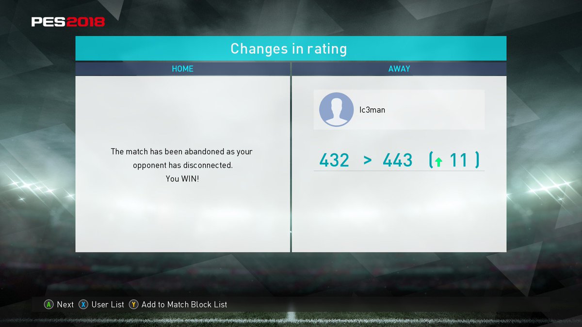 zackardo's tweet image. Talk about coming back to life, at least managed to stay afloat!! still in Division 8! In the last match, Player got frustrated after i hit the 2nd goal! His team vs mine, I am Icelanders! #PES2018 #myClub #Divisons
