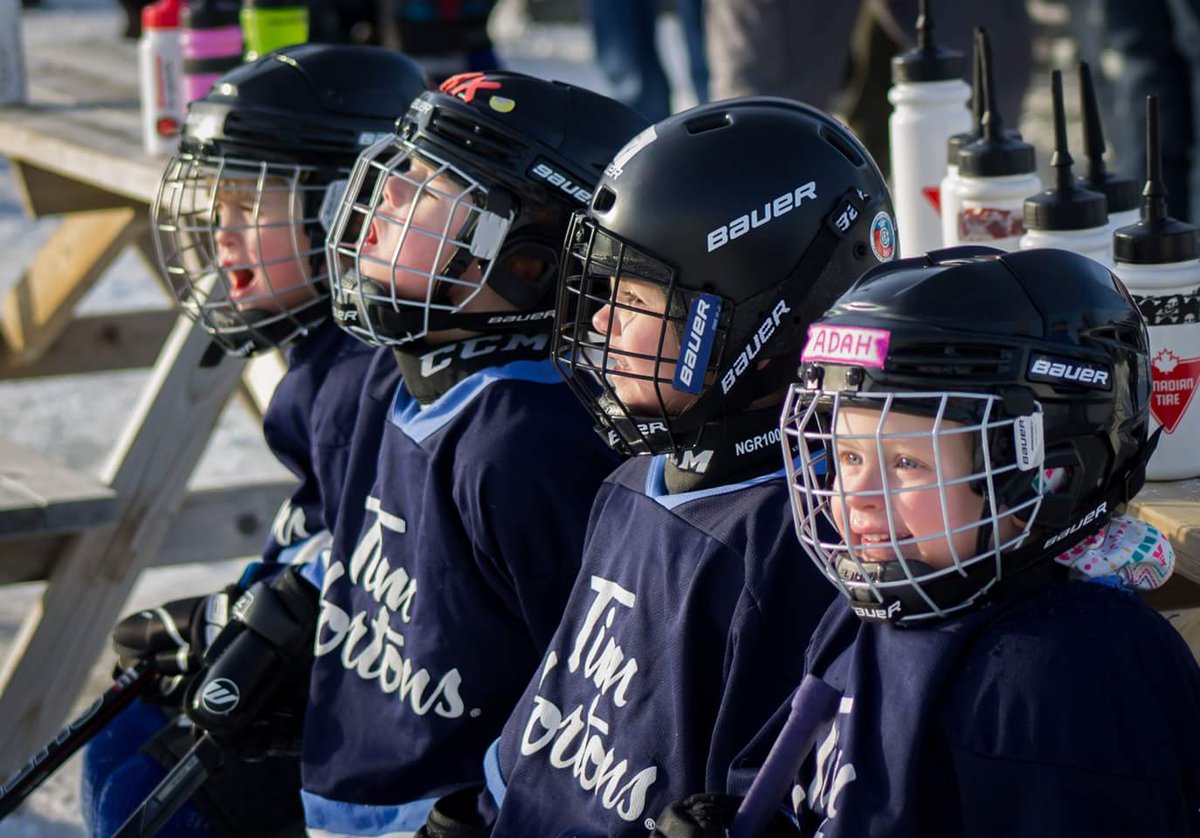 AstleJosh's tweet image. Great job to @FYHAFredericton on the #timbit Jamboree this weekend! Outdoor game was a blast! @TimHortons #mitchclark