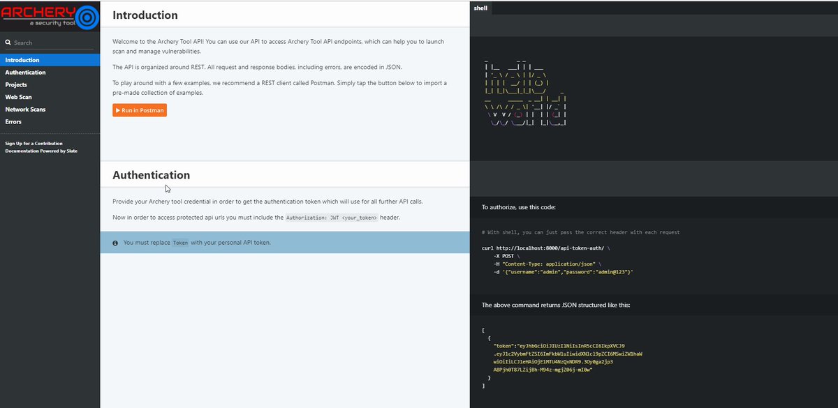 ArcherySec's tweet image. Use @ArcherySec API developers.archerysec.info to automate web Application Vulnerability Assessment using @Burp_Suite @zaproxy and Manage your #VulnerabilityScan #VulnerabilityManagement