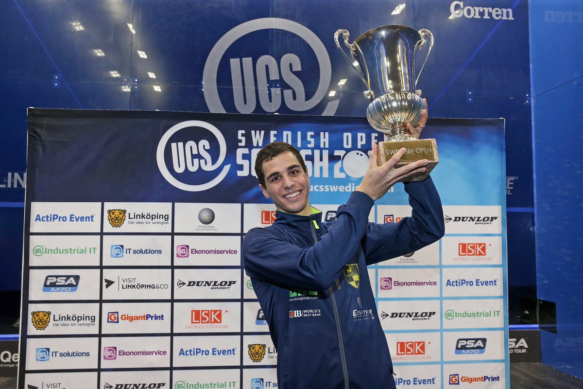 Congratulations <a href="/AliFarag/">Ali Farag</a> 
UCS Swedish Open Champion 2018!