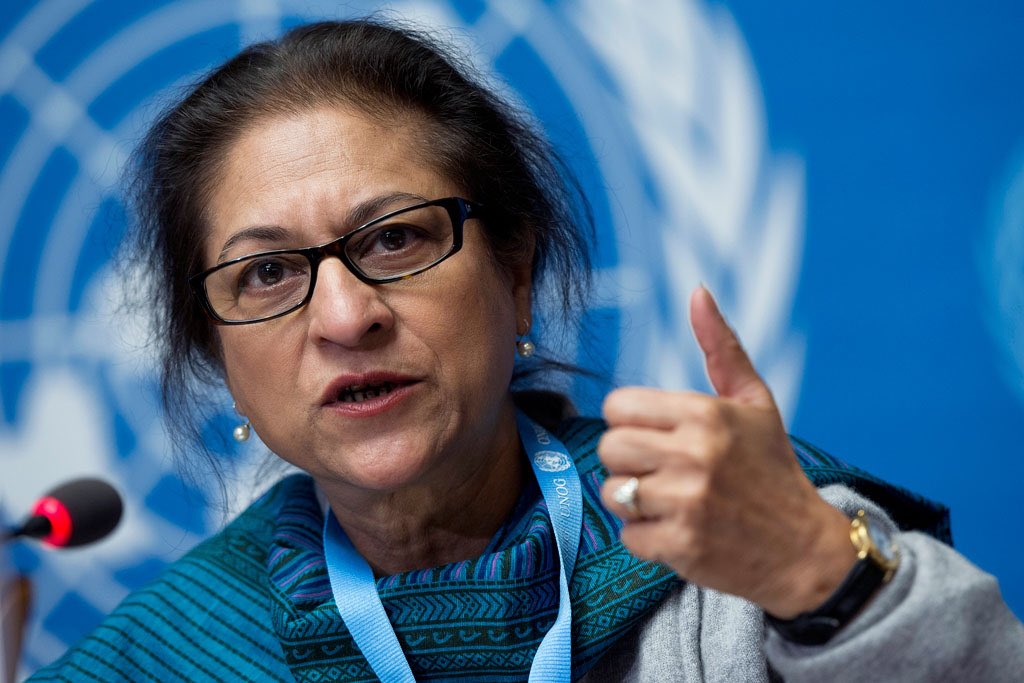 Sad day given tragic loss of #AsmaJahangir the #HRC Special Rapporteur on Iran.  A champion of #humanrights particular for women and religious minorities, who previously served as SR of freedom of religion.  Sincere condolences!