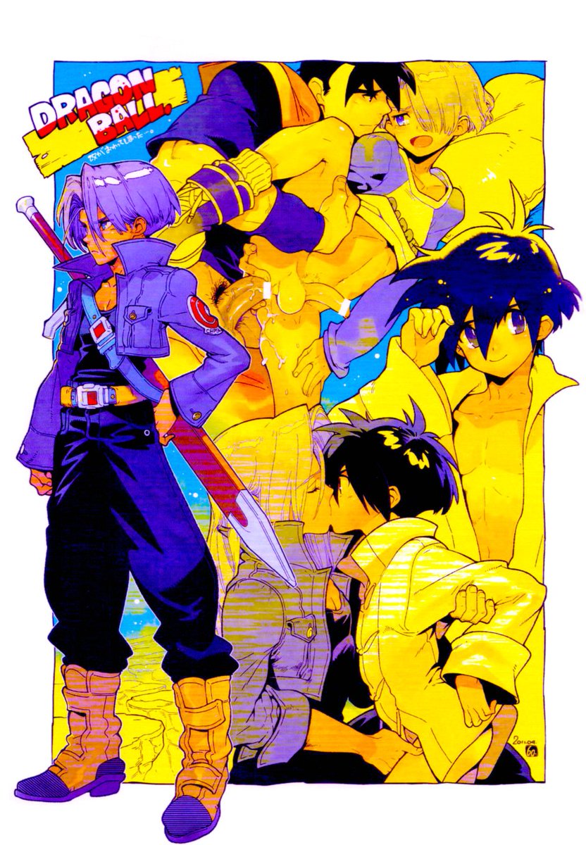 Truhania's tweet photo. Today is B&amp;R's bday. 17 years serving you the best dbz yaoi has to offer. Boxer  Rice for all your dbz yaoi needs ;-)

https://t.co/nSZDS2yUFK

#DBZYaoi  #Yaoi  #GohanxTrunks #BoysLove #YaoiAddict #DBZGay #cartoongay #gayart #gaytoon #gaylove #gay #malexmale https://t.co/BkAmktCnkX