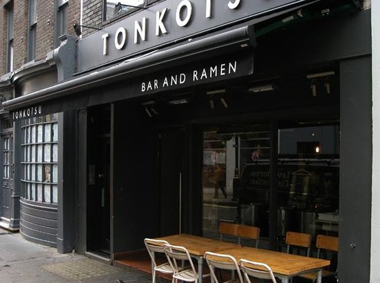 WomanManJapan's tweet photo. Finally got to try Tonkotsu in Soho this weekend. Mildly disappointing in all honesty. Broth was good but not great and Pork a little dry 6/10 #ramenreviews https://t.co/mvGy6lO9lU