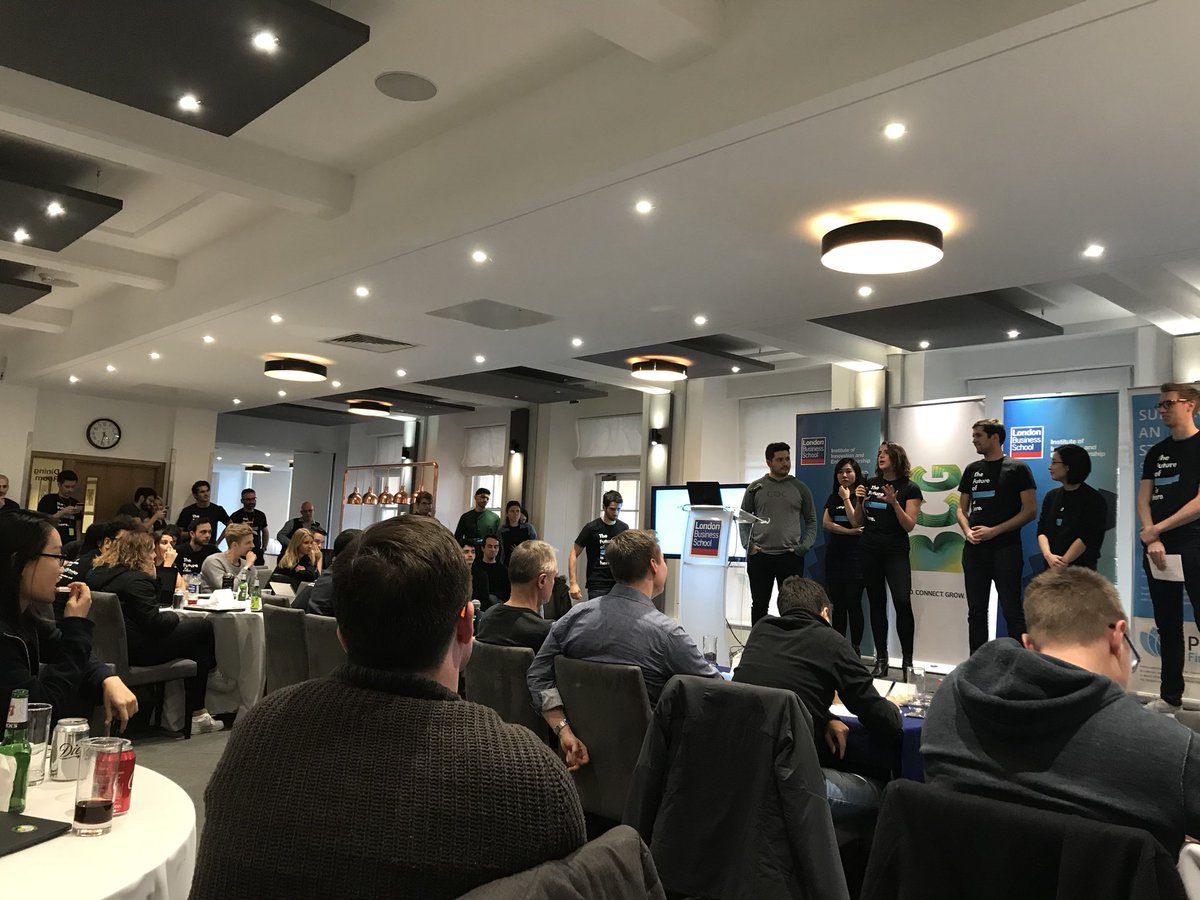 terrydai23's tweet image. Great Pitches #HackLBS