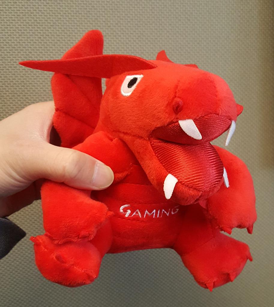 msi dragon plushie