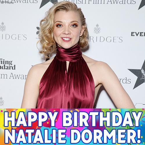 Happy Birthday to and star Natalie Dormer! 