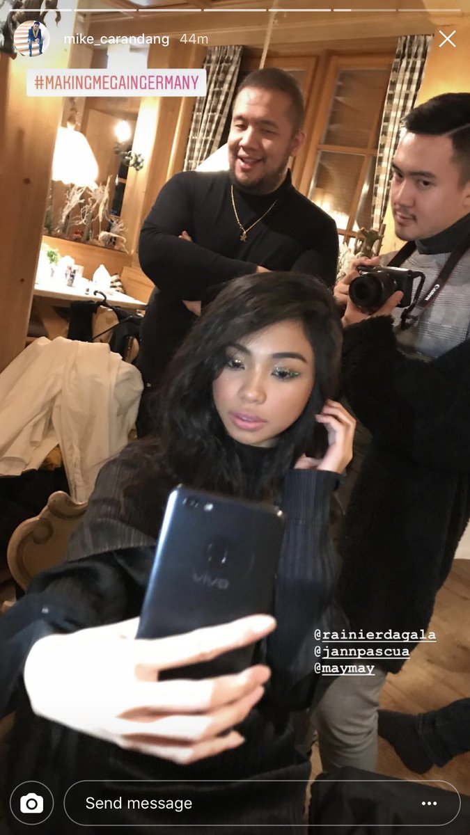khalenamu's tweet photo. Mike Carandang’s MAKING MEGA BTS
Thank po.
@mega_magazine @Vivo_Phil
@maymayentrata07 @Barber_Edward_
#MayWard #MakingMegaGermany https://t.co/DDOEvxkeAl