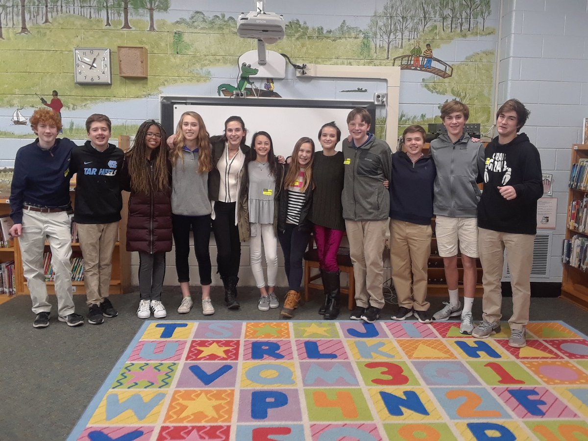 Caring in action! Shout out to the students <a href="/CollegiateRVA/">Collegiate School</a> who engaged with the <a href="/JLAdamsGators/">Jacob L. Adams Elem</a> during Community Engagement Week. The students loved you all. Visit again soon. #CommunityEngagement #GivingBack #CaringInAction #GatorPride