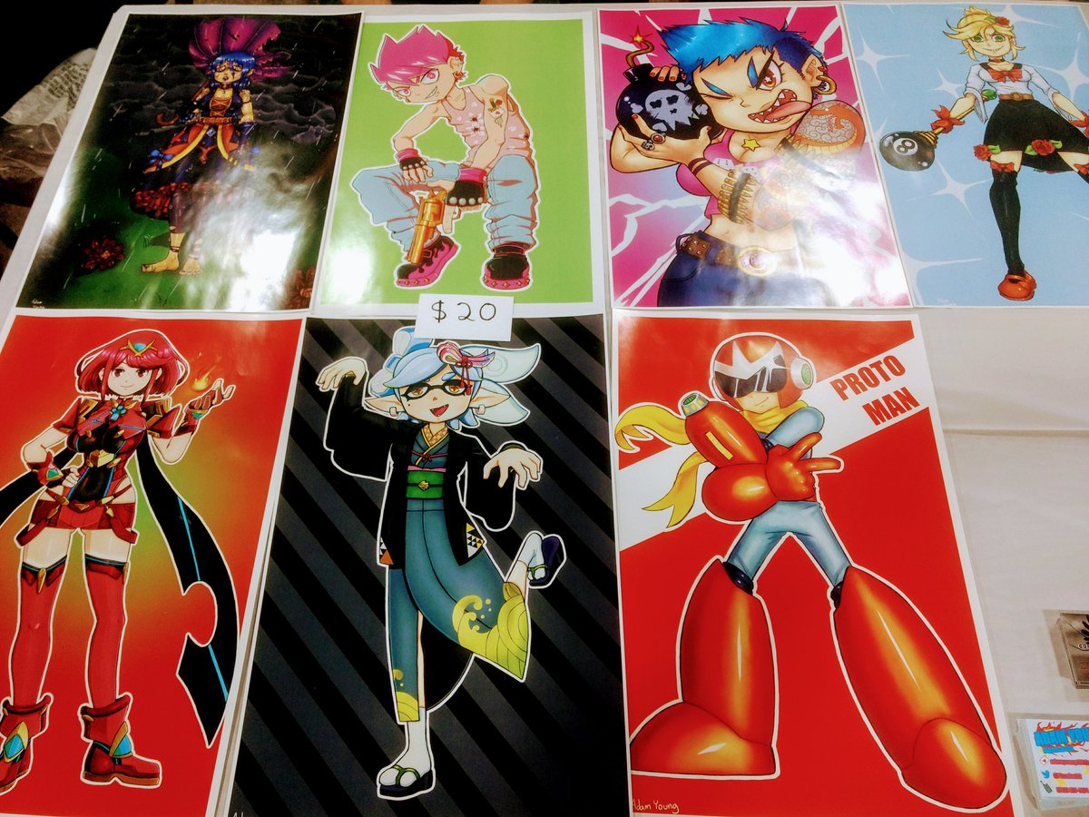 AJVengeant's tweet photo. Hey guys! I'm vending at the #Charlottetown #EastlinkCenter with @PizzaBot22 for #IGCON! If you're in the area, stop by and check out some cool stuff :) https://t.co/iSg0QkBJxP