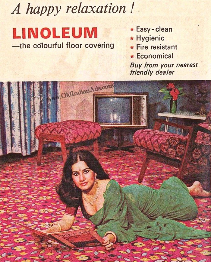  #Once_Upon_A_Time The Floor covering used to be really nice  1979 ,  #Linoleum