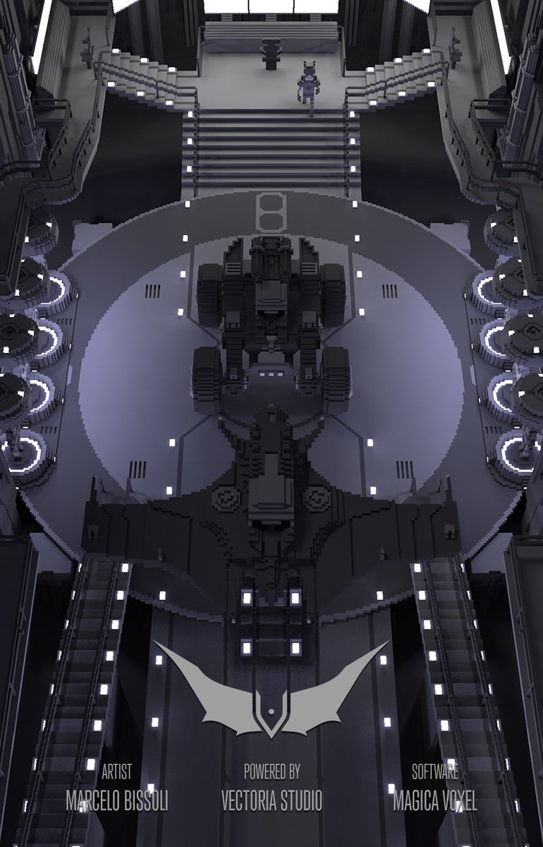 marcelobsp's tweet photo. Magica Voxel: Batcave
Check out new work on my @Behance portfolio:
https://t.co/UTL8U21p9i?
#voxel #voxelart #voxeldailies @ephtracy #magicavoxel #batman #batcave #batmobile https://t.co/bRBAL3VfV3