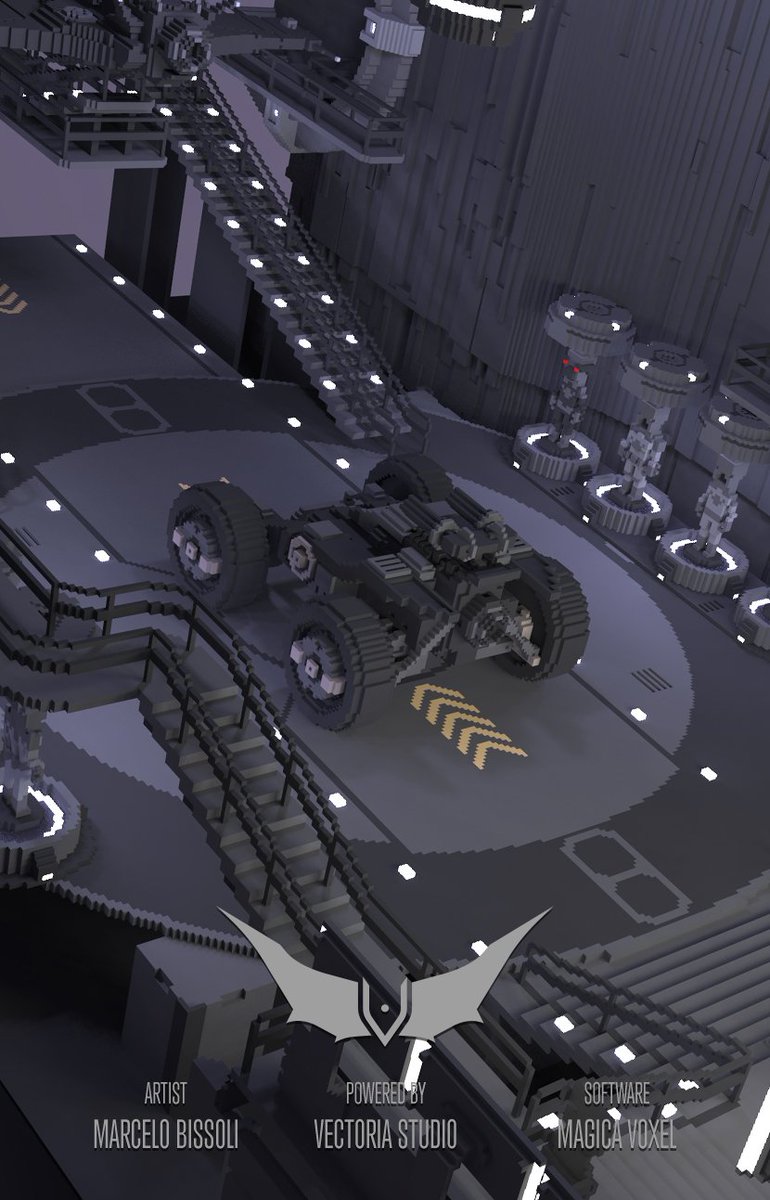 marcelobsp's tweet photo. Magica Voxel: Batcave
Check out new work on my @Behance portfolio:
https://t.co/UTL8U21p9i?
#voxel #voxelart #voxeldailies @ephtracy #magicavoxel #batman #batcave #batmobile https://t.co/OU0xgnI4TO