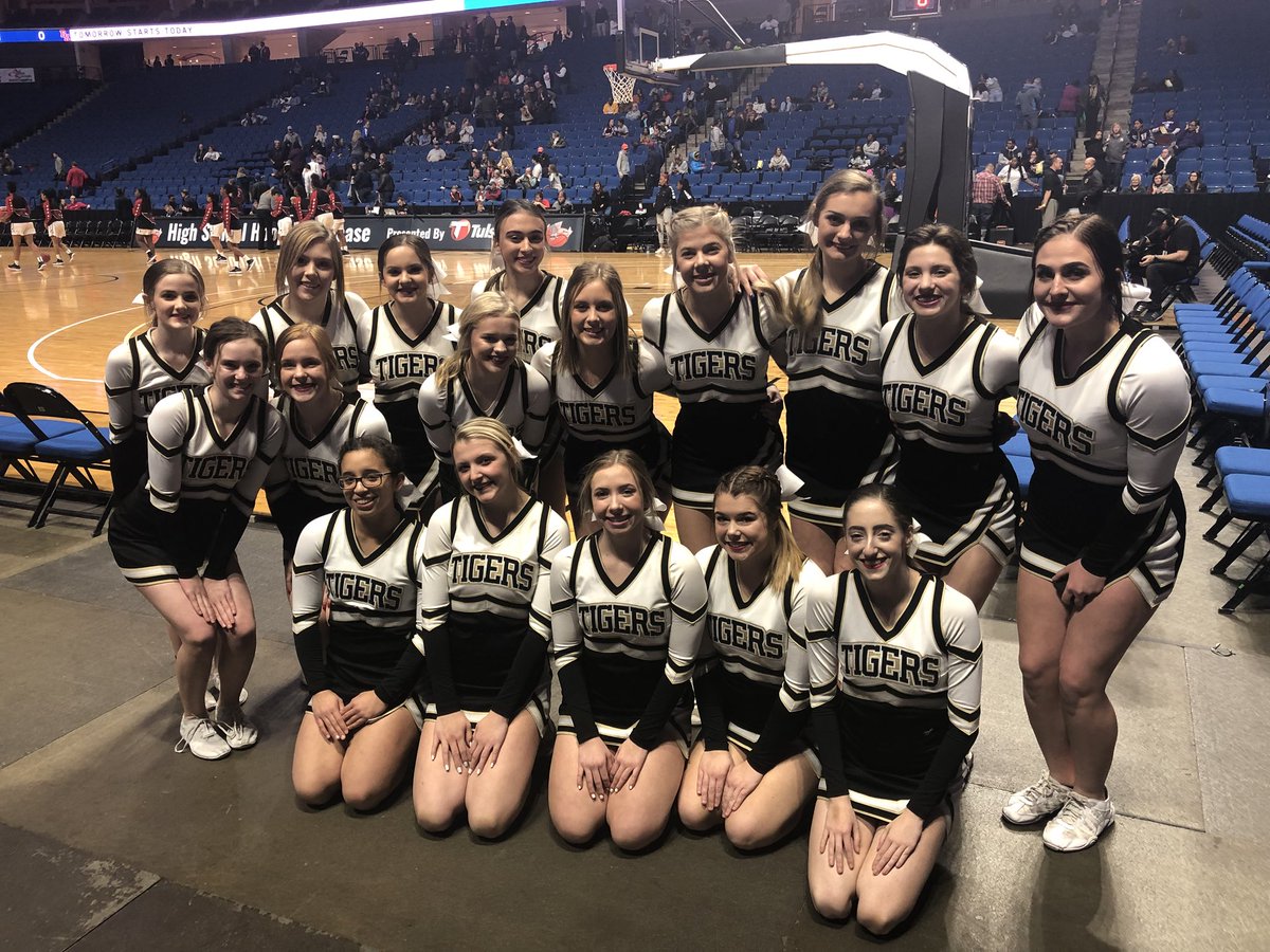 Supporting our boys basketball team at the BOK :)