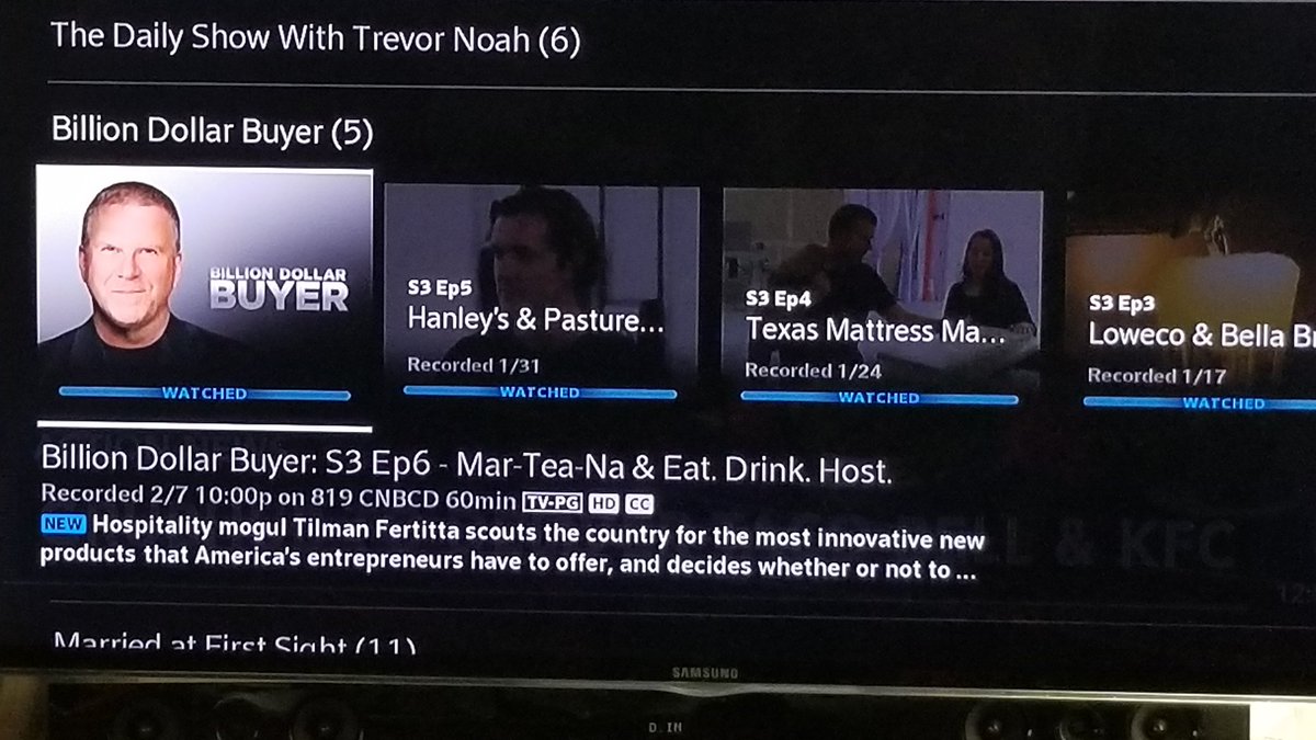 Ok, I'm all caught up now. <a href="/BillionDollarTV/">Billion Dollar Buyer</a> kinda like <a href="/TilmanJFertitta/">Tilman Fertitta</a> business school.
Lots of lessons learned... good and bad!