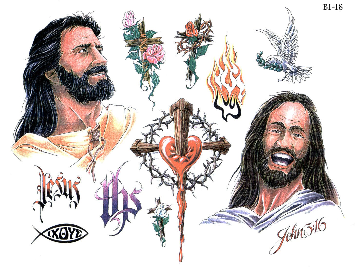 Details 146+ laughing jesus tattoo latest