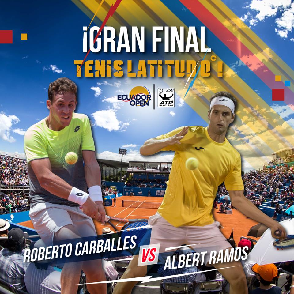 ¡Es momento de la gran final del #TenisLatitudCero! <a href="/Robertocarba93/">Roberto Carballes</a> 🇪🇸 vs <a href="/albertramos88/">Albert Ramos Viñolas</a> 🇪🇸 [2] 🏆🎾 / It´s time for the big final! We are ready to see <a href="/Robertocarba93/">Roberto Carballes</a> and <a href="/albertramos88/">Albert Ramos Viñolas</a>.