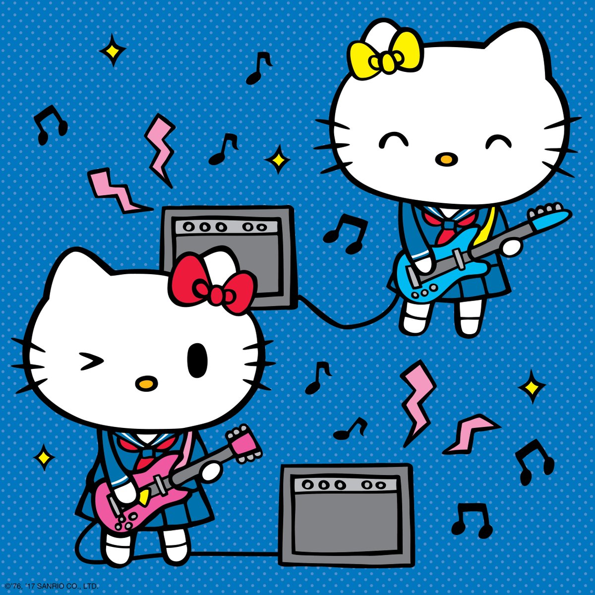 Time to rock out, it's #GetOutYourGuitarDay!
#HelloKitty #Mimmy