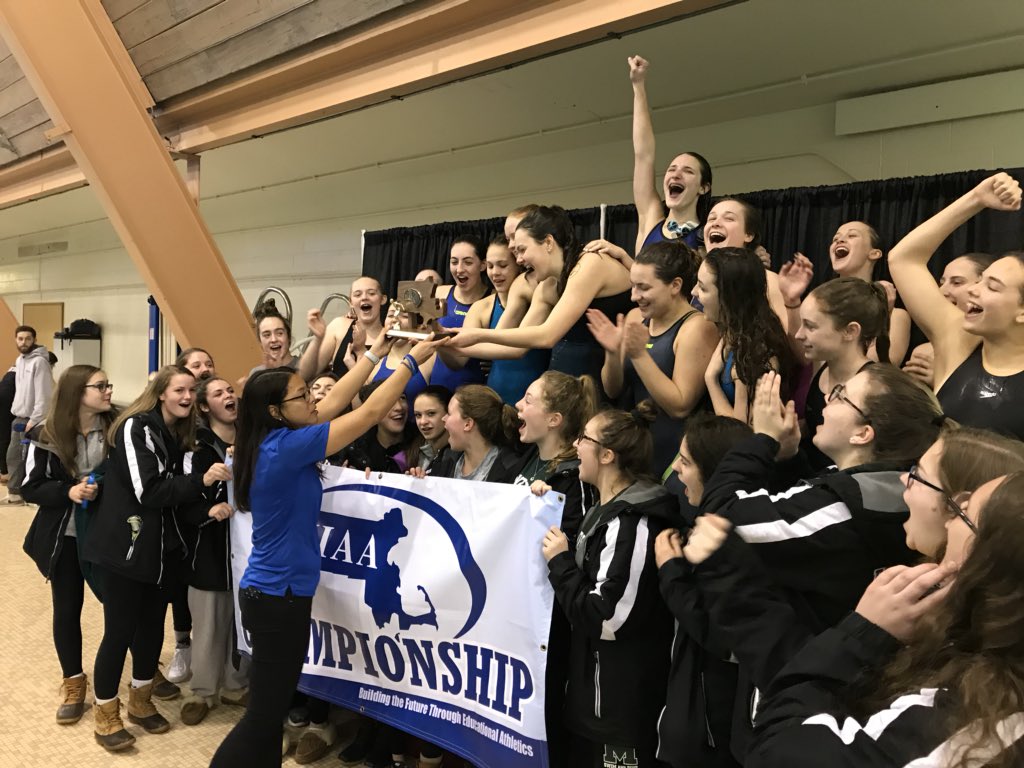 Congrats girls swimming and diving!  Western mass champs