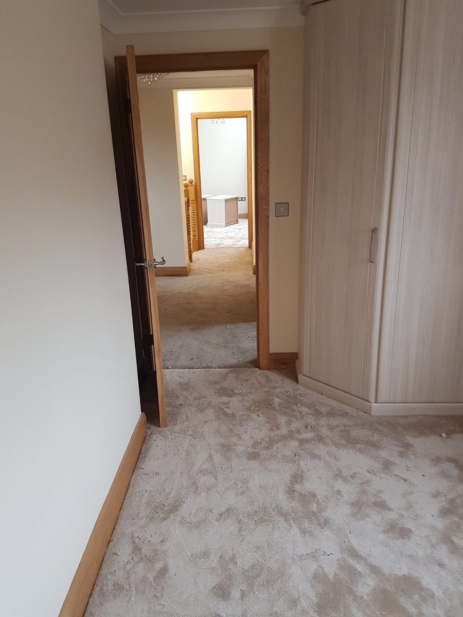 A new home deserves luxurious carpets! A recent job completed in Penllergaer! Lounge, stairs/landing and 4 x bedrooms! It’s fair to say our customers are delighted with the results! 😃 #luxurycarpets #livingroom #stairs #bedroom #Swansea