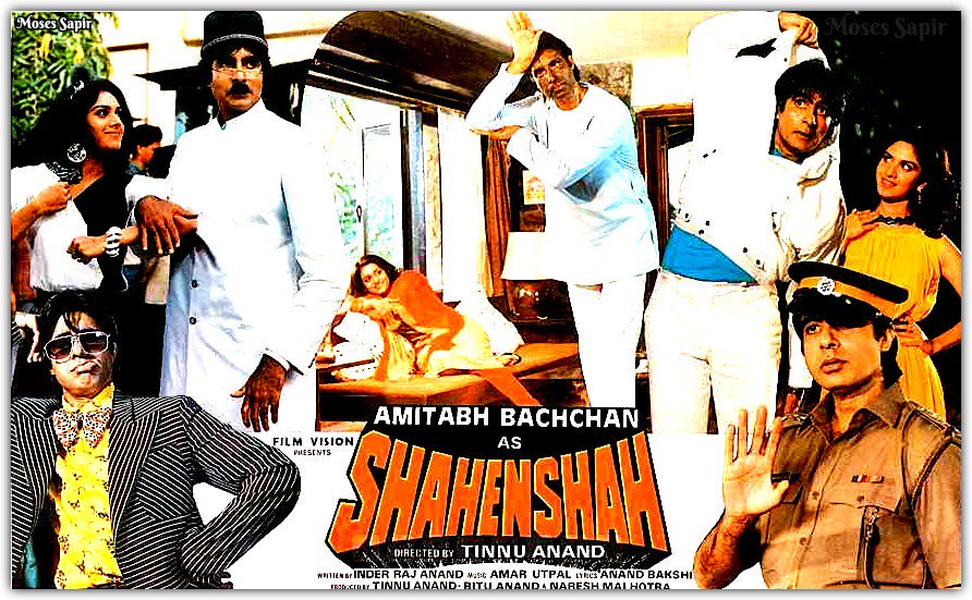 SrBachchan's tweet photo. T 2611 - 30 YEARS OF 'SHAHENSHAH' .. amazing times .. came at the time when there was little hope of its release .. because of attacks on my credibility .. but the people of the nation knew better .. had a bumper opening and success ! Thank you https://t.co/wX4D1u5Rrk