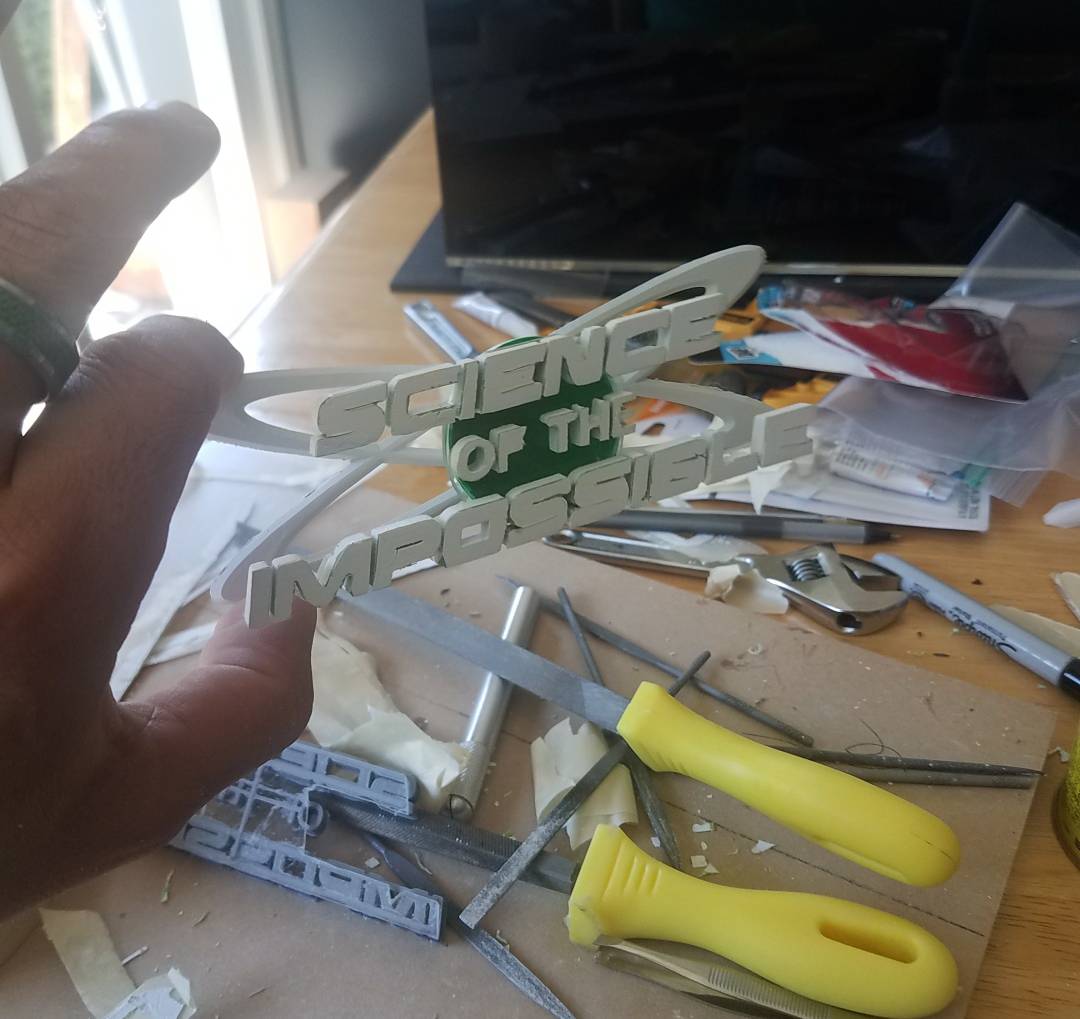 jasonlatimer's tweet image. Never made a model on this scale before
...and now I know why...Damn, that little floating sign took forever.😅😅😅

#BTS #impossiblescience #fleetscience #jasonlatimer #science #wonder #model #permanentexhibit #magic