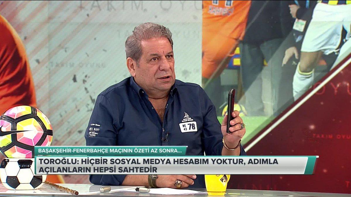Erman Toroğlu: Hiçbir sosyal medya hesabım yoktur, adımla açılanların hepsi sahtedir.
aspor.com.tr/webtv/canli-ya…