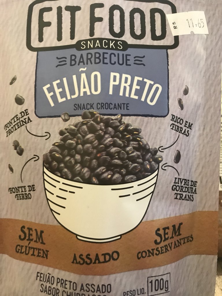 IbrafeF's tweet photo. Snacks with black beans. Now available in Brazil. #lovepulses https://t.co/bCopqglfU7