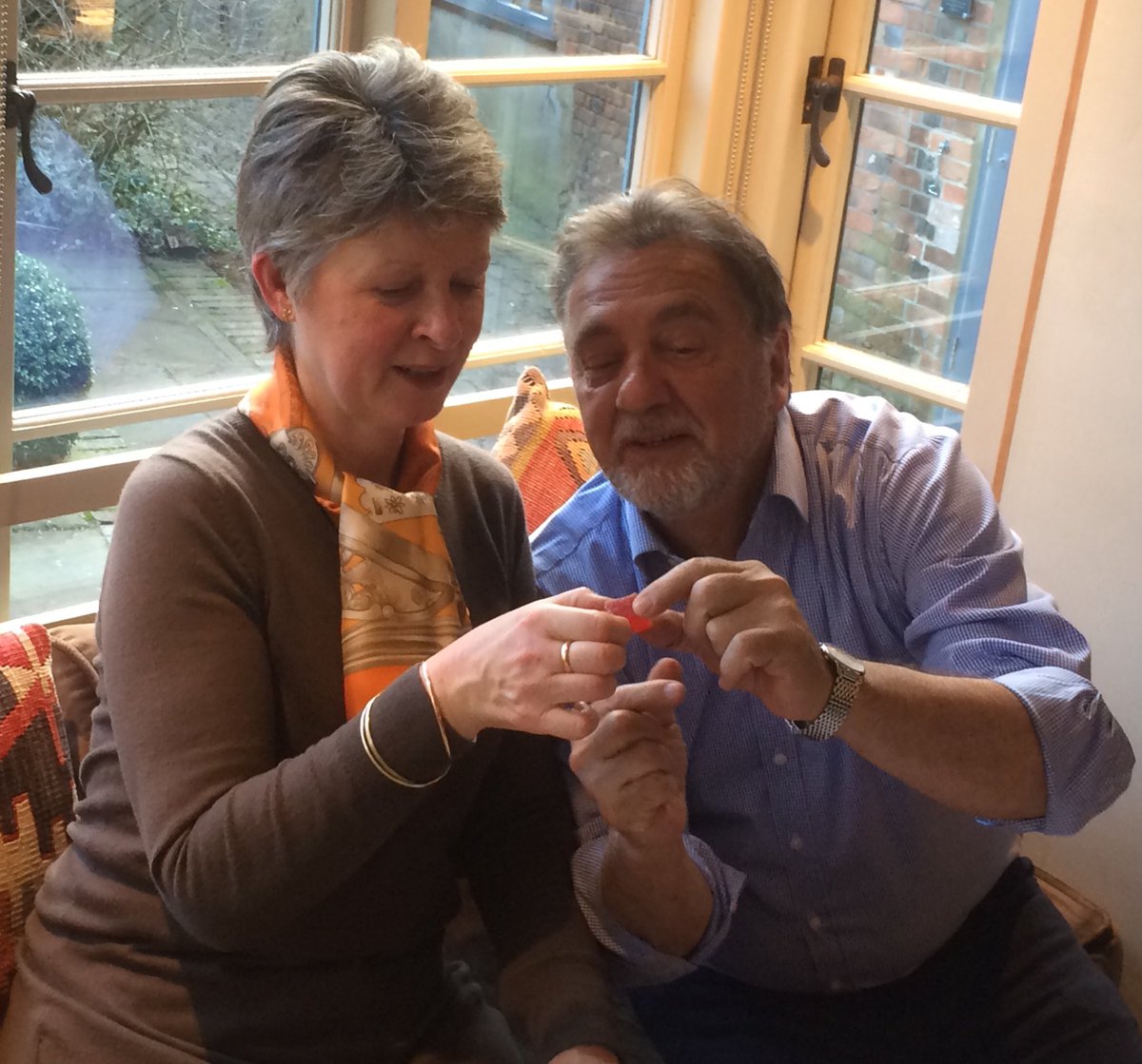 PNH_Hotelier's tweet photo. As can be seen from @raymond_blanc Tweets @MrsNHcakes and I had a lovely lunch with him and Natalia @thePointerBrill Great food friendly service and lots of laughs. RB was on top form! https://t.co/NhfqsdHaVl