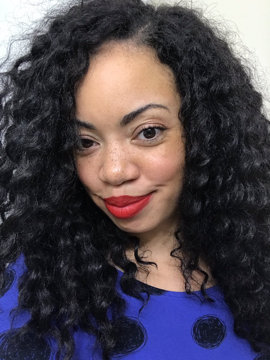 WriteinBK's tweet image. So of course for my #WriteOnCon2018 live panel, I&apos;m wearing my @fentybeauty lippy too like