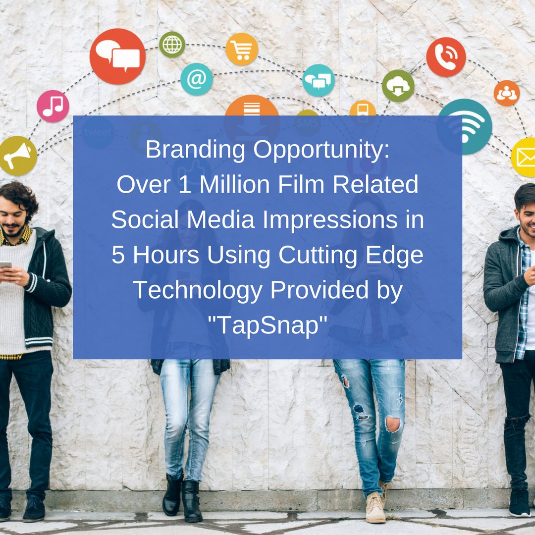FilmHubATL's tweet photo. Branding Opportunity: Over 1 Million Film Related Social Media Impressions in 5 Hours Using Cutting Edge Technology Provided by TapSnap. Learn More here: https://t.co/ipR3CefRxT #Branding #SEO #SocialMedia #TapSnap #Marketing #PR https://t.co/knTHJgRfJd