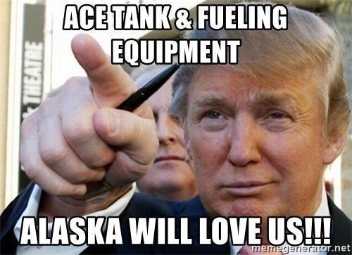 BryanAcetank's tweet image. Ace Tank &amp;amp; Fueling Equipment is ready to provide our Alaska clientele aboveground and belowground tank equipment and solutions for various markets including both the retail and commercial fueling segments. Contact me, Bryan Powers, Territory Manager. acetank.com