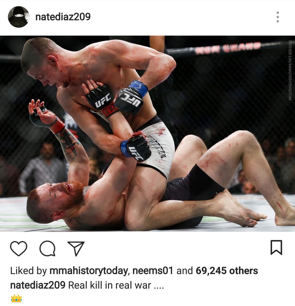 ChamatkarSandhu's tweet image. Floyd started it... Conor clapped back... and then Nate finished it.