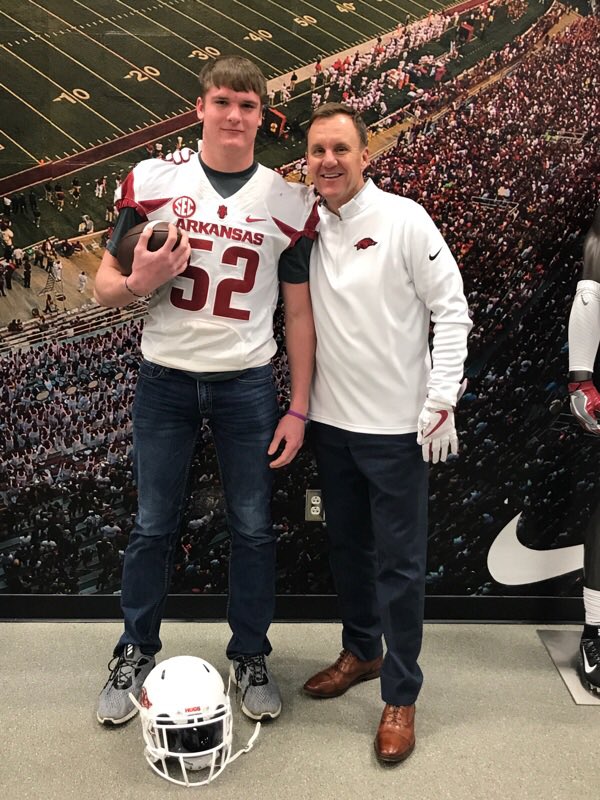 KadePerry52's tweet photo. Thanks to @coachchadmorris and his staff for a truly amazing experience.🐗🐗 @coachmarksmith https://t.co/SbCcEitcas