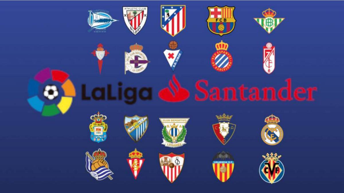 Escudos de los actuales clubes de fútbol que hacen parte de la Liga Española  de Fútbol, y compiten en la Primera División de E... | MEMORABLE | Scoopnest