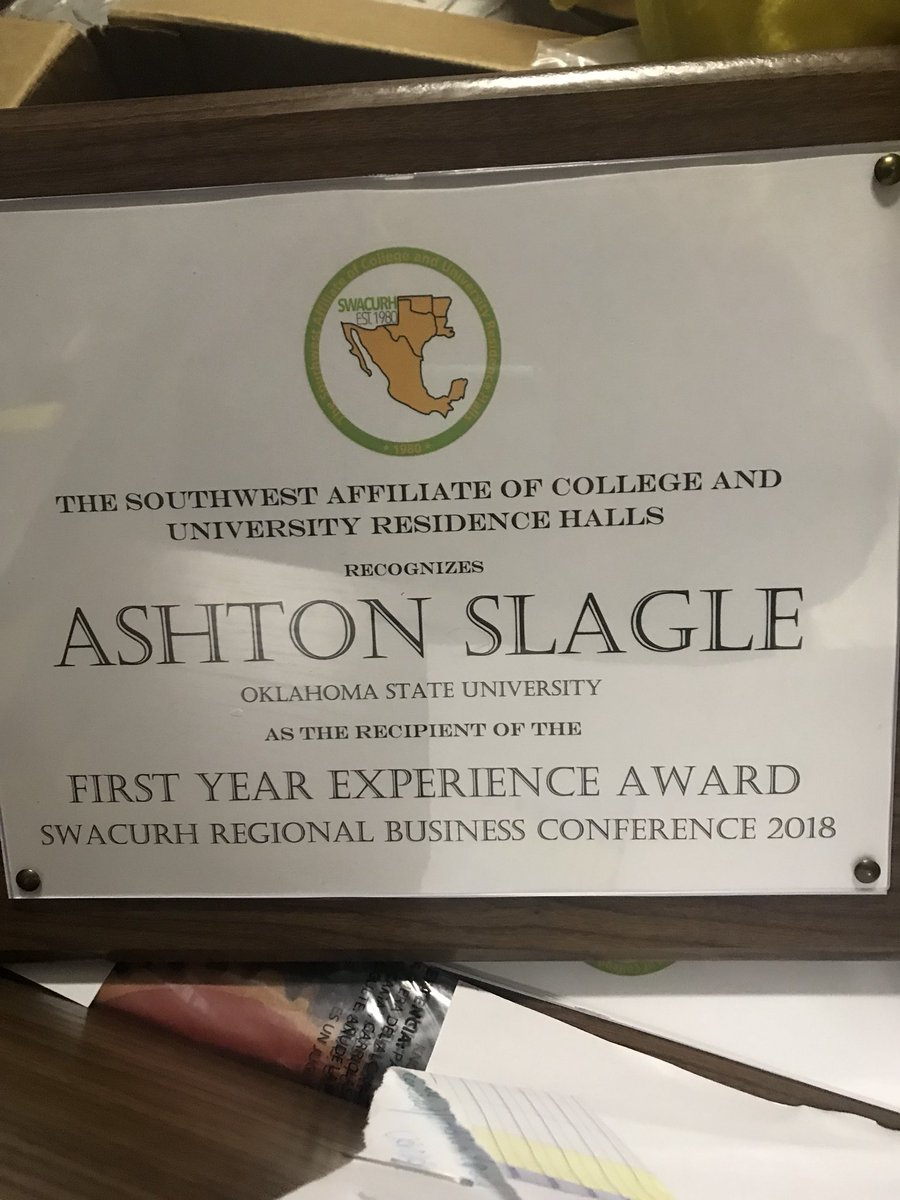 OkState_RHA's tweet photo. A few of the results from the Regional Business Conference last night #GoPokes #swacurh https://t.co/WWuuU6ozKo