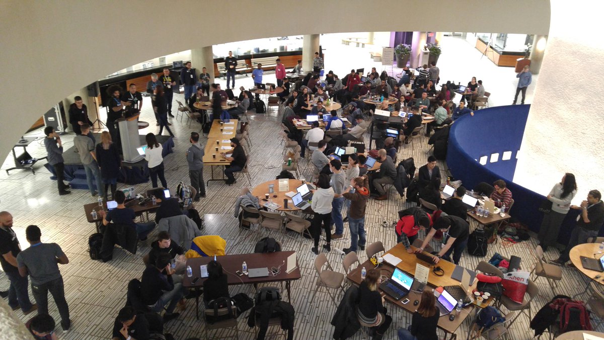 SenecaAlumni's tweet photo. Excited to sponsor our future grads in ICT @senecayork as they compete in @TorontoComms for #Fishackathon #hackernest #codeforfish @SenecaCollege #SenecaProud https://t.co/bZiZYlvmkZ