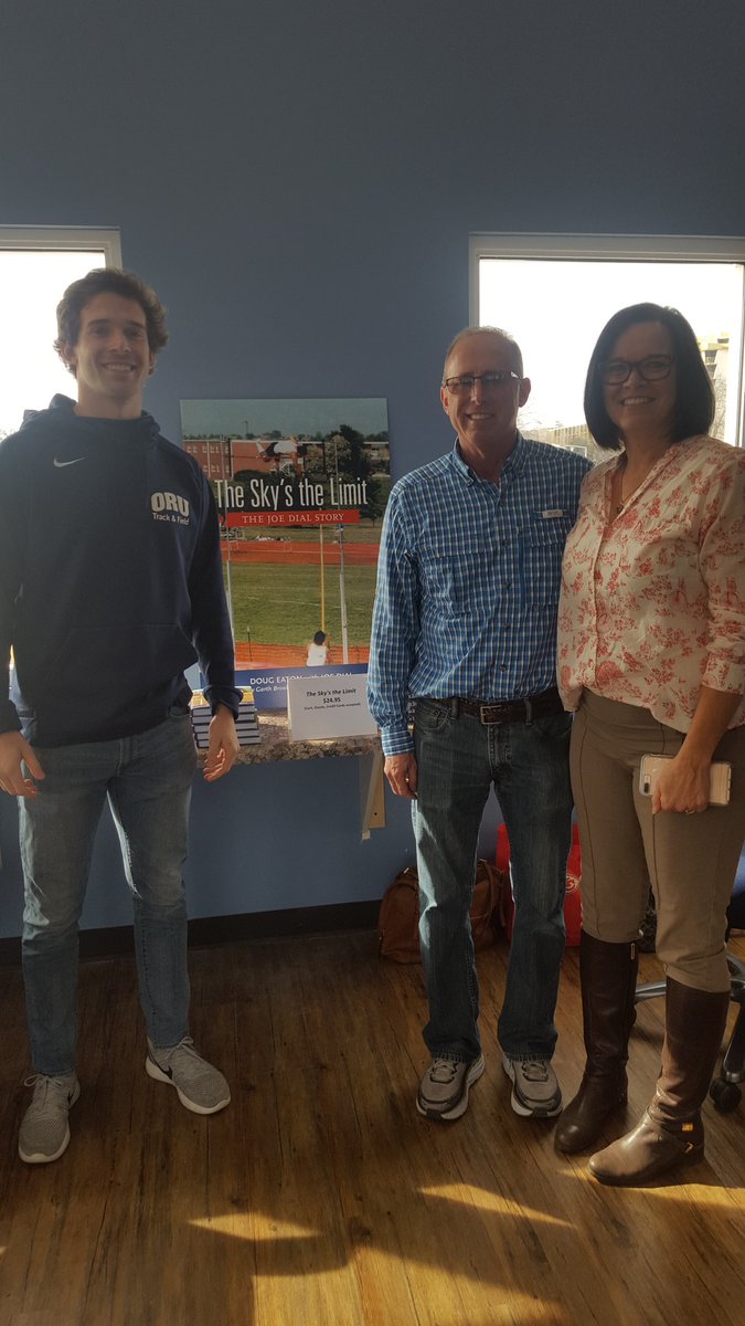 coachptrack's tweet image. Joe Dial book signing. Hey your copy on Amazon. What an incredible story.