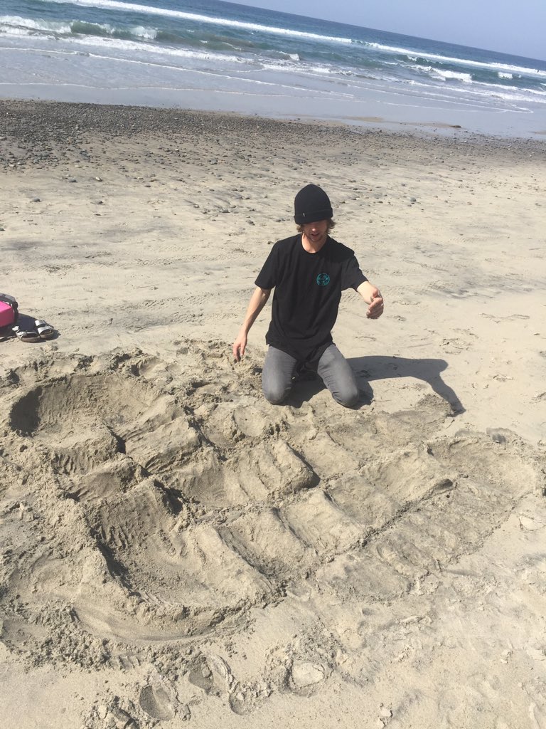 "I wish I would have brought my dirt bike toy, this track is sick"