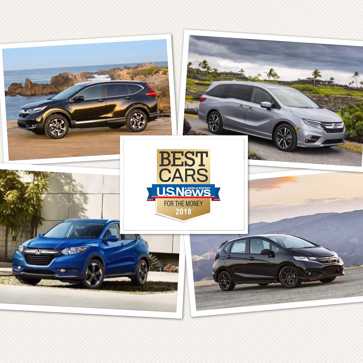 Hondapro Jason On Twitter Honda Wins Four 2018 Best Cars For The Money Awards From U S News World Report Best Subcompact Car For The Money 2018 Honda Fit Best Subcompact Suv