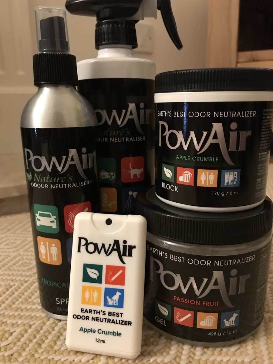 wearepetjam's tweet photo. Super excited to announce @powairuk are coming to PetJam. Pet odours gone in an instant with these fab odour neutralisers! 🎉🐶🐱 https://t.co/iNJg5nF0SI