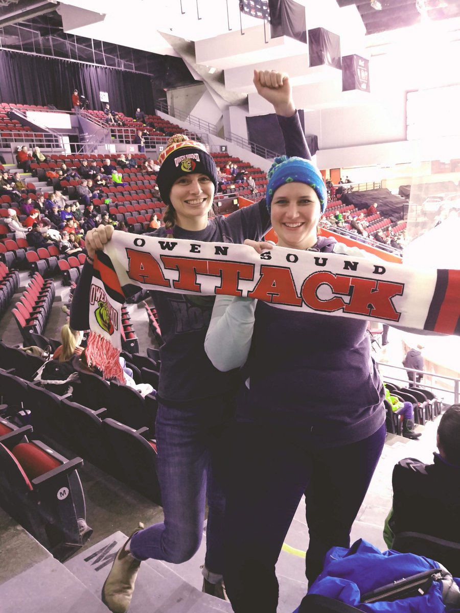 Hey <a href="/Ottawa67sHockey/">Ottawa 67’s</a>, we want to win that tablet! Even though one of us is an #OwenSound fan! #allconncted #stilldivided